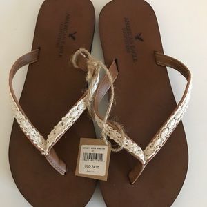 American Eagle Flip Flops